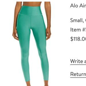 Alo Airlift High Waist Midi Leggings